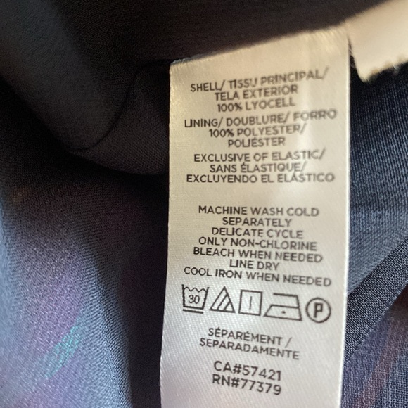 Ann Taylor size 12 colorful maxi dress lined - Picture 9 of 10